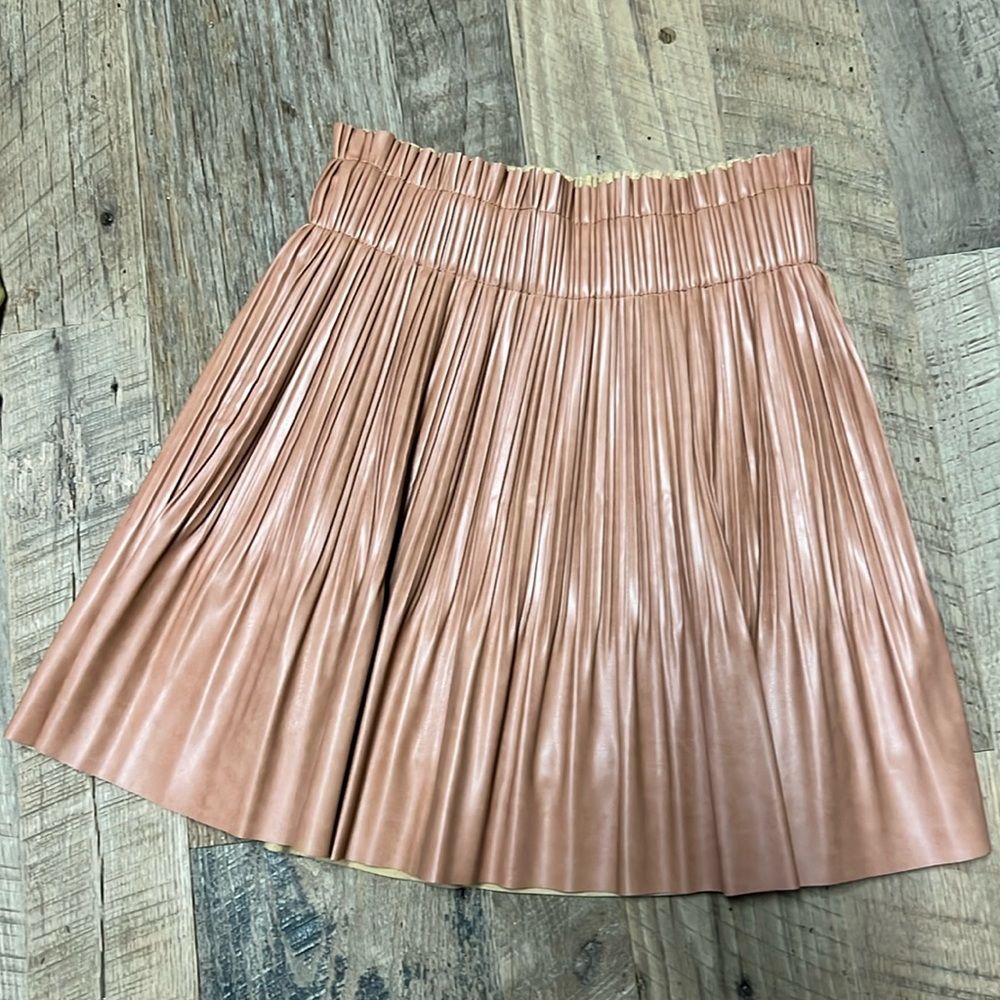 Bagatelle pleated mini skirt S